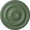 Ekena Millwork Kepler Traditional Medallion (For Canopies up to 2 5/8"), 11 7/8"OD x 1 1/4"P, Athenian Green CM12KPAGF - alternate 1